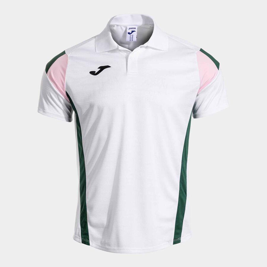 Joma Montreal Erkek Beyaz Yeşil Polo Yaka Spor Tişört 104302.213