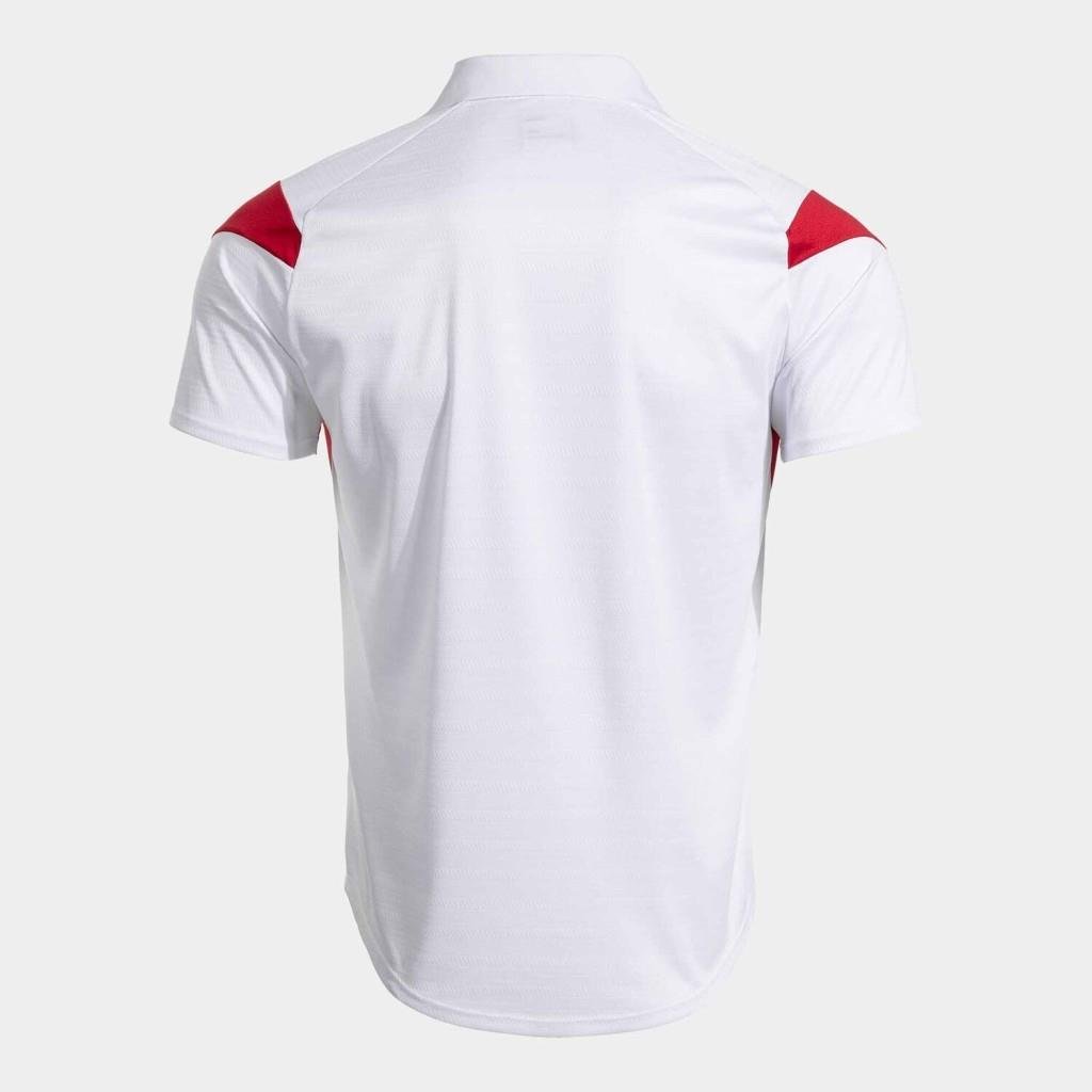 Joma Montreal Erkek Kırmızı Beyaz Polo Yaka Spor Tişört 104302.206