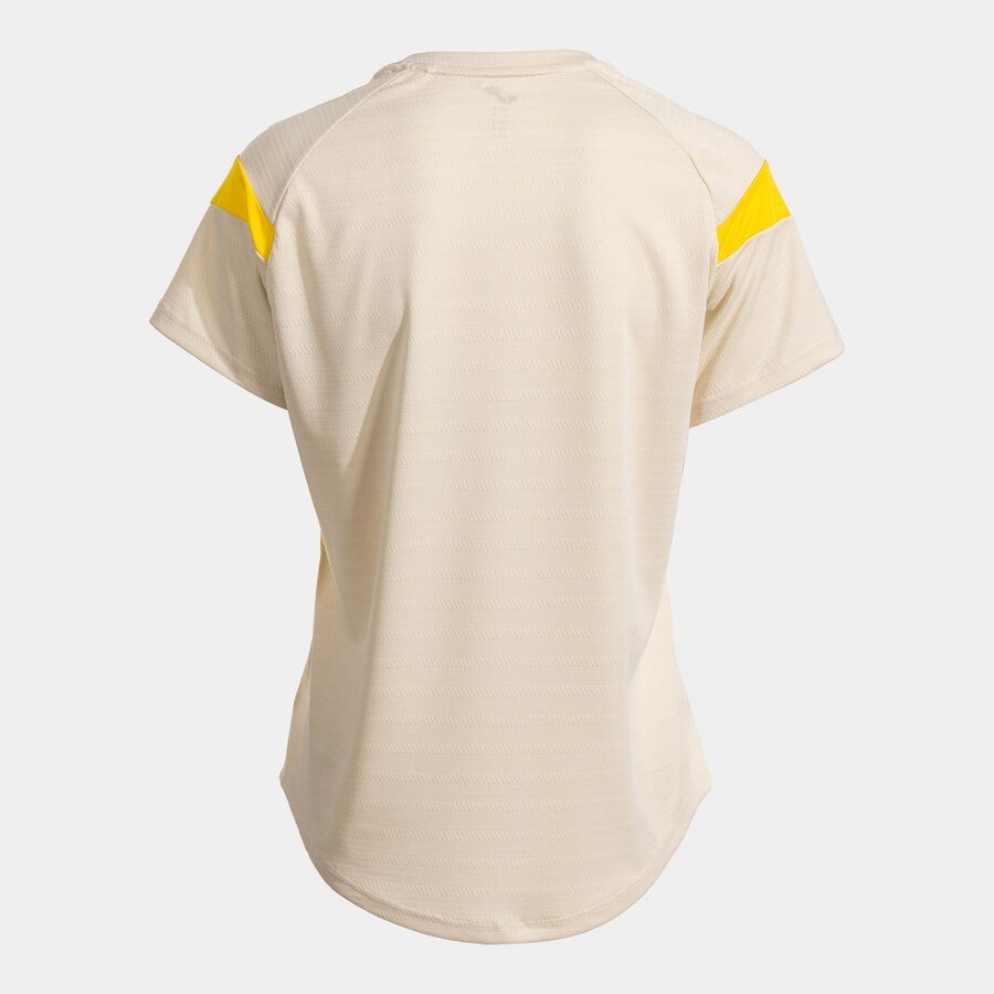 Joma Montreal Kadın Sıfır Yaka Bej Spor Tişört 902518.002