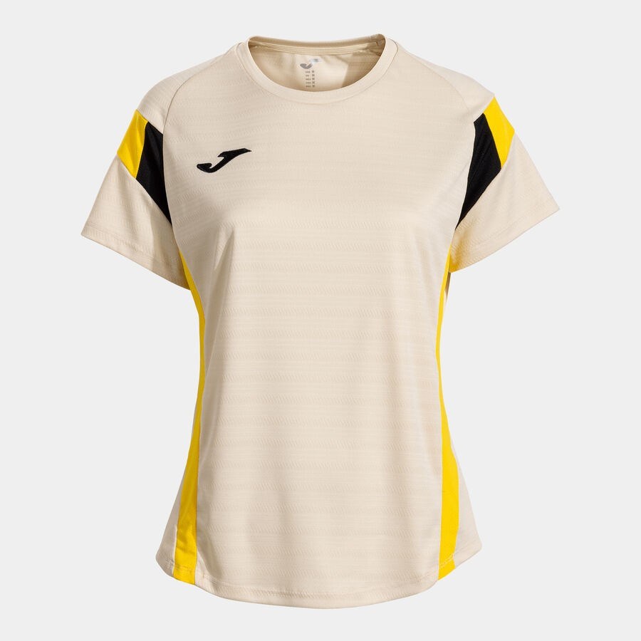 Joma Montreal Kadın Sıfır Yaka Bej Spor Tişört 902518.002