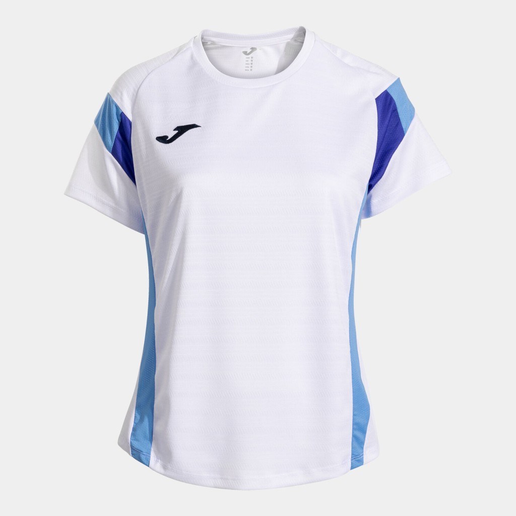 Joma Montreal Kadın Sıfır Yaka Beyaz Spor Tişört
