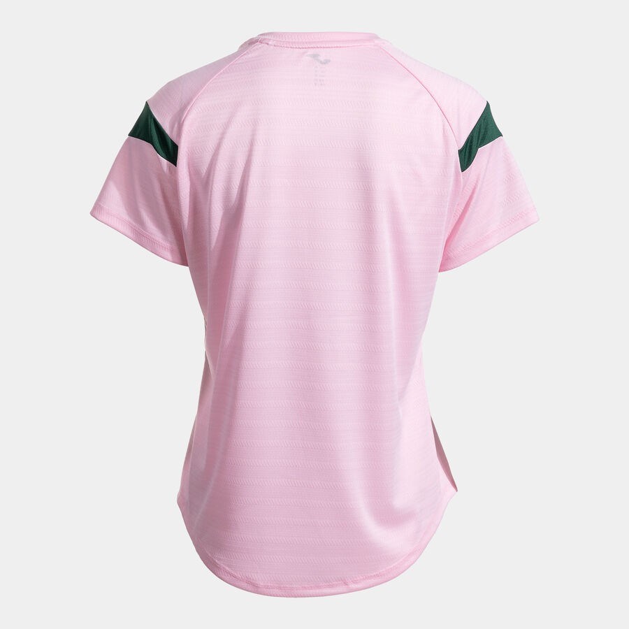 Joma Montreal Kadın Sıfır Yaka Pembe Spor Tişört 902518.554