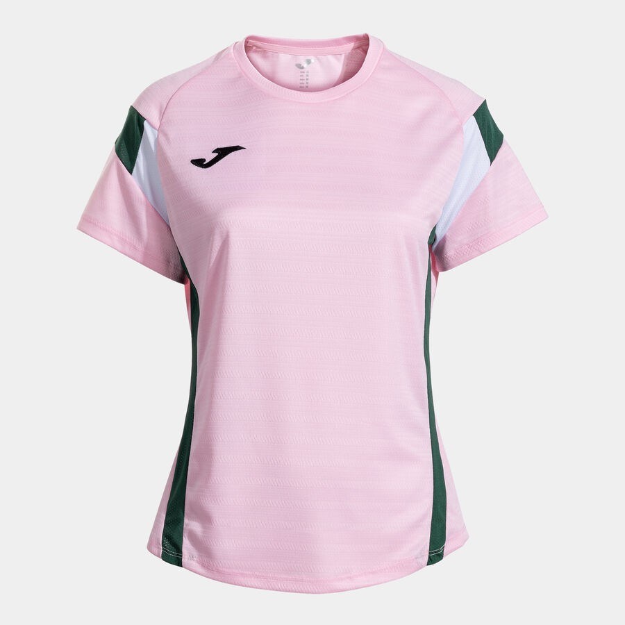 Joma Montreal Kadın Sıfır Yaka Pembe Spor Tişört 902518.554