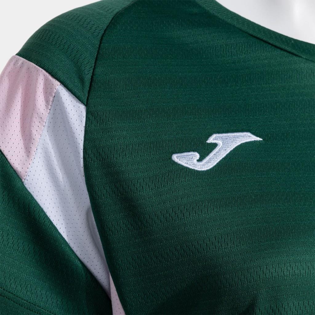 Joma Montreal Kadın Sıfır Yaka Yeşil Spor Tişört 902518.485