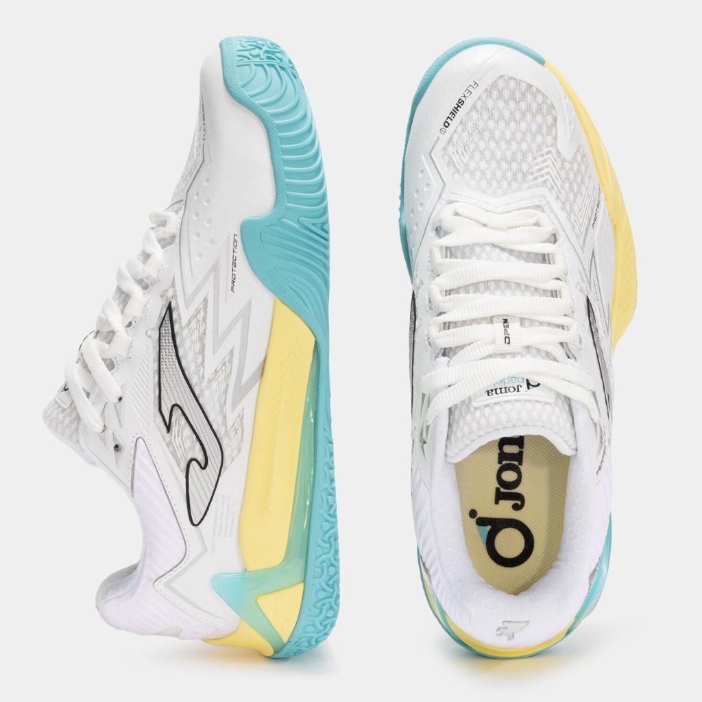 Joma Open Kadın Beyaz Toprak - Sert Kort Tenis & Padel Ayakkabısı TOPLS2502OM