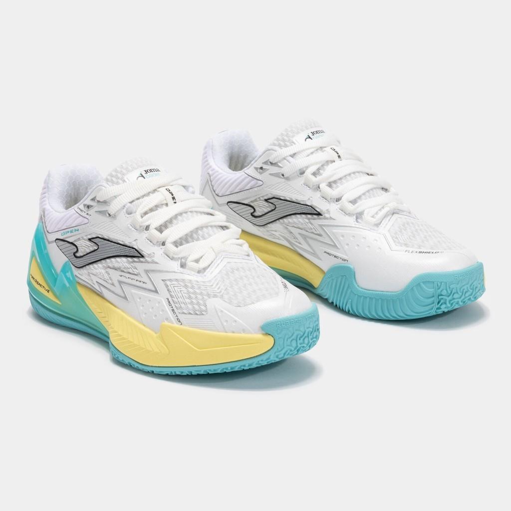 Joma Open Kadın Beyaz Toprak - Sert Kort Tenis & Padel Ayakkabısı TOPLS2502OM