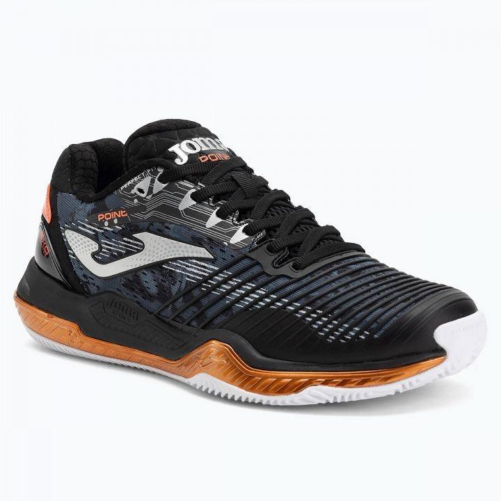 Joma Point Erkek 2501 Siyah Toprak Kort Tenis Ayakkabısı