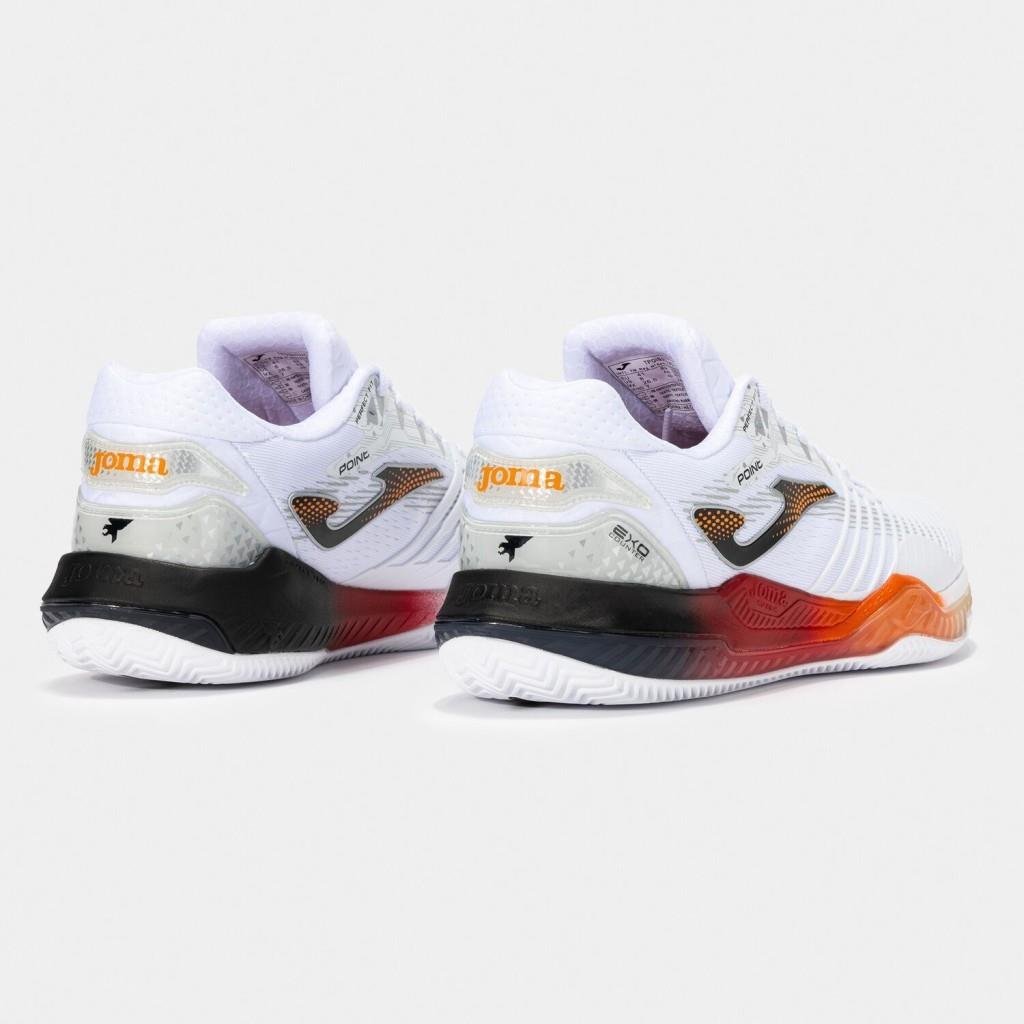 Joma Point Erkek Beyaz Toprak Kort Tenis Ayakkabısı TPOIS2532C