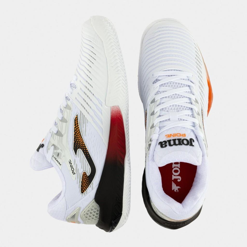 Joma Point Erkek Beyaz Toprak Kort Tenis Ayakkabısı TPOIS2532C