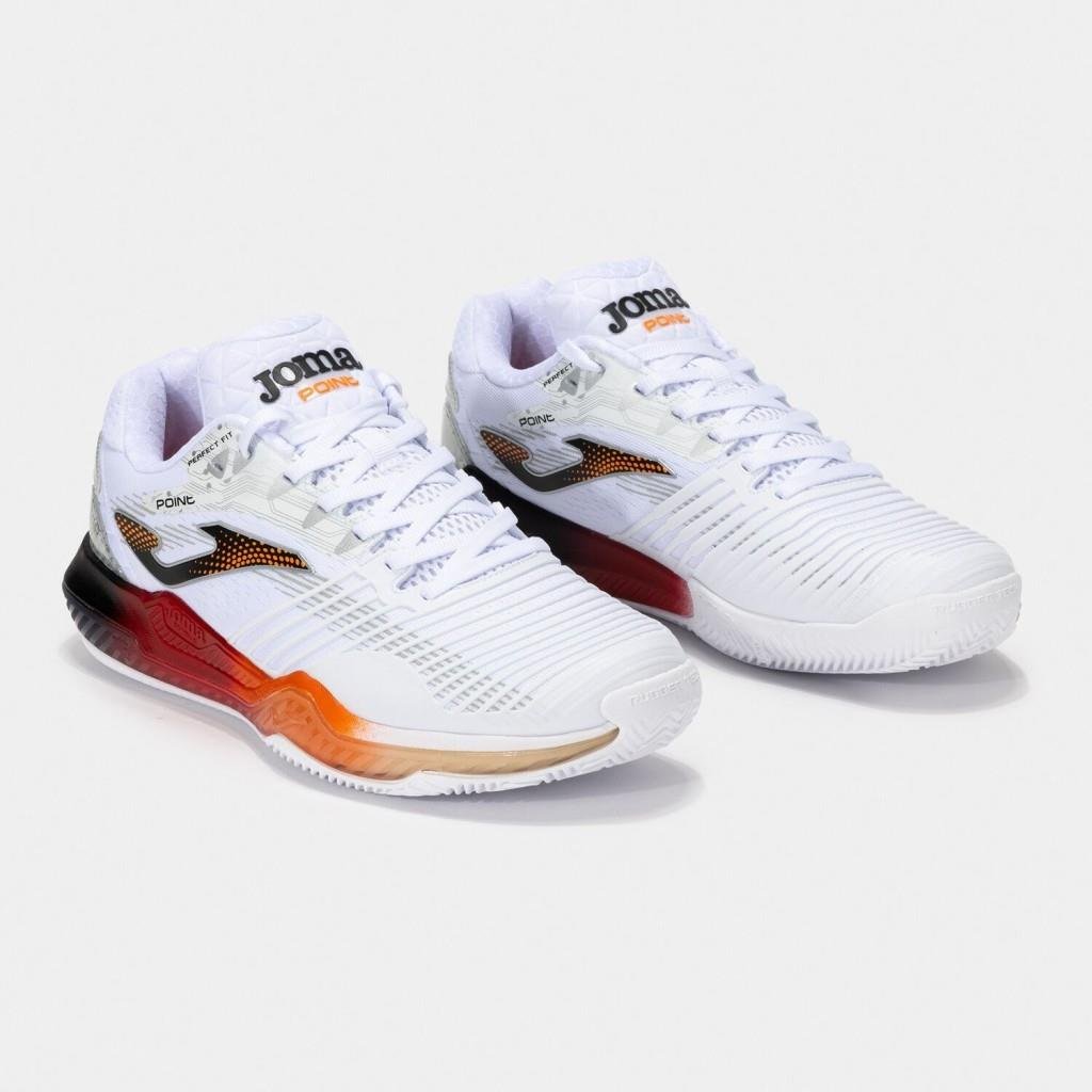 Joma Point Erkek Beyaz Toprak Kort Tenis Ayakkabısı TPOIS2532C