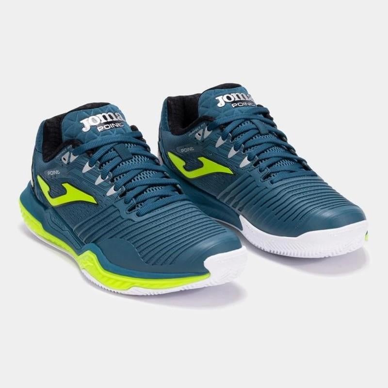 Joma Point Erkek Petrol Yeşili Toprak & Sert Kort Tenis Ayakkabısı TPOIS2517AC