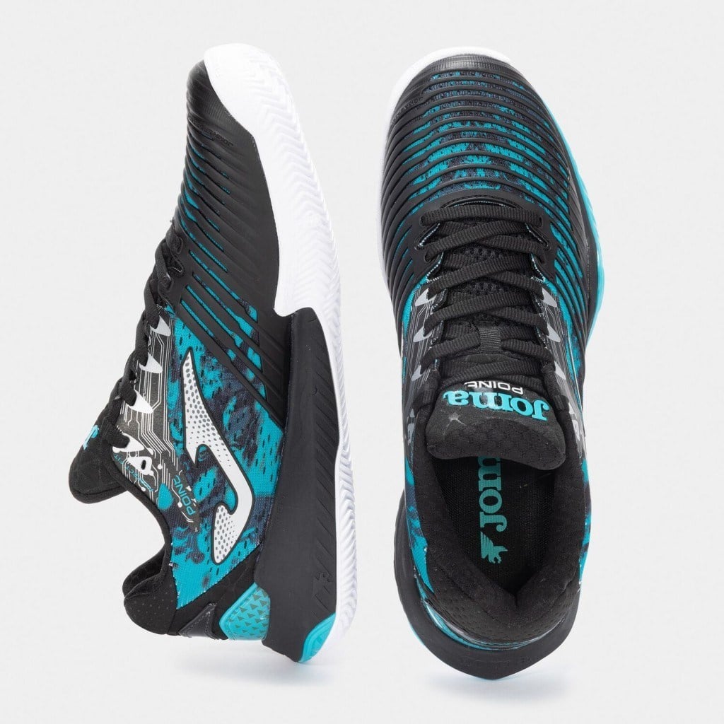 Joma Point Erkek Siyah Toprak Kort Tenis Ayakkabısı TPOIS2531C