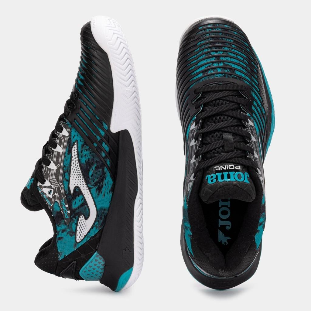 Joma Point Erkek Siyah Toprak & Sert Kort Tenis Ayakkabısı TPOIS2531AC
