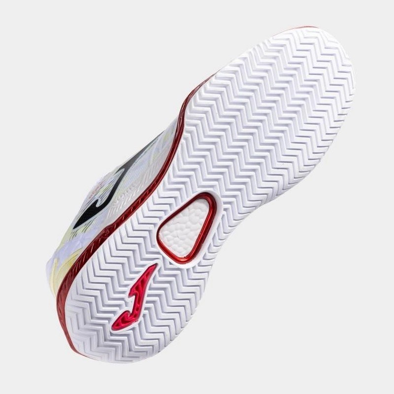 Joma Point Lady TPOILW2502AC Kadın Toprak & Sert Kort Tenis Ayakkabısı - Beyaz