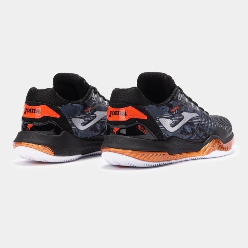 Joma Point TPOIW2501C Erkek Toprak Kort Tenis Ayakkabısı Siyah 