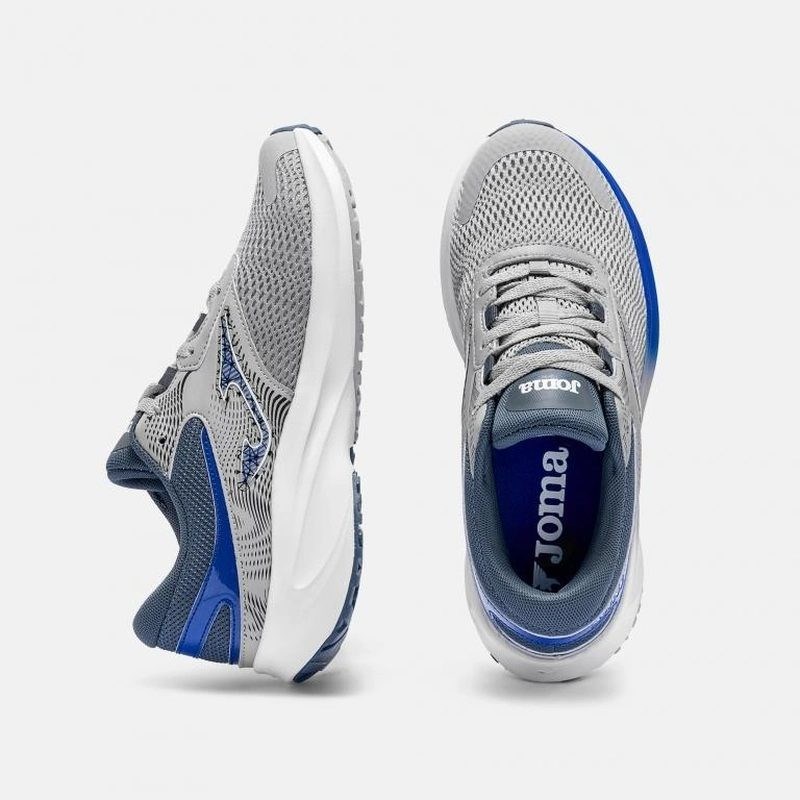 Joma RACTIS2612 Active Erkek Koşu Ayakkabısı - Gri/Mavi