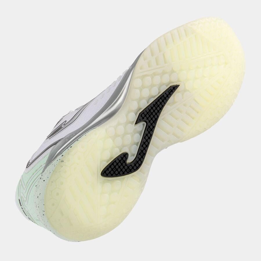 Joma Rapid Lady 25 TRALW2502AC Kadın Toprak & Sert Kort Tenis Ayakkabısı - Beyaz