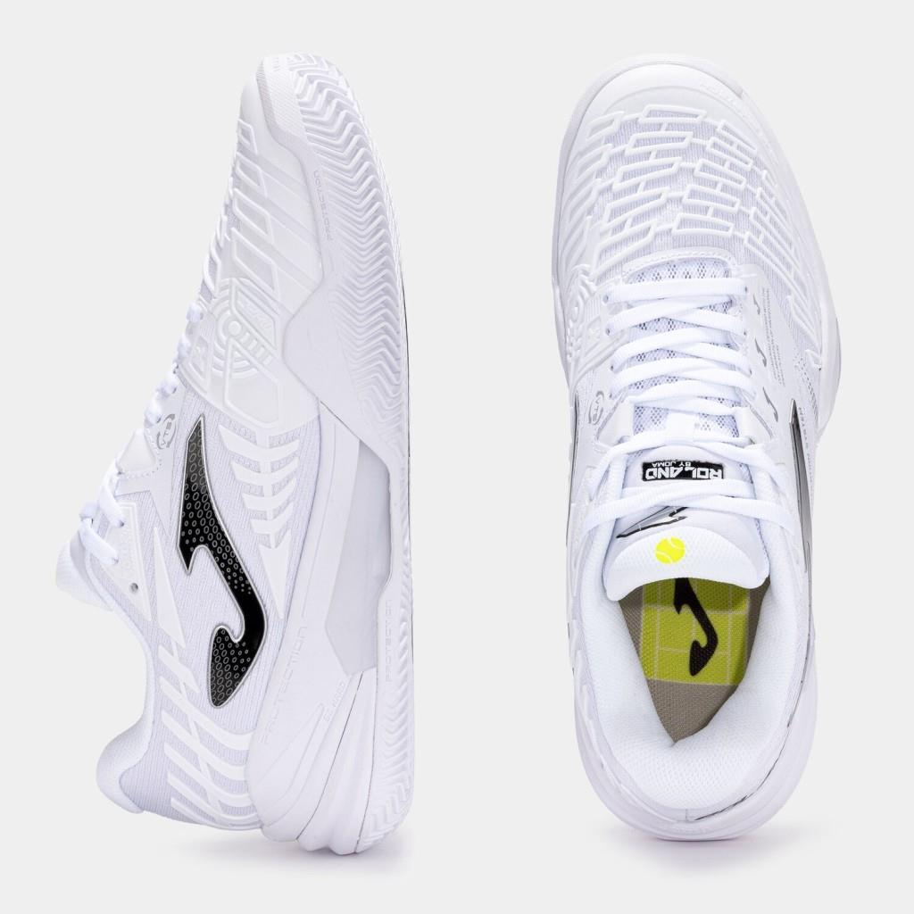 Joma Roland Erkek Beyaz Toprak Kort Tenis Ayakkabısı TROLS2502C