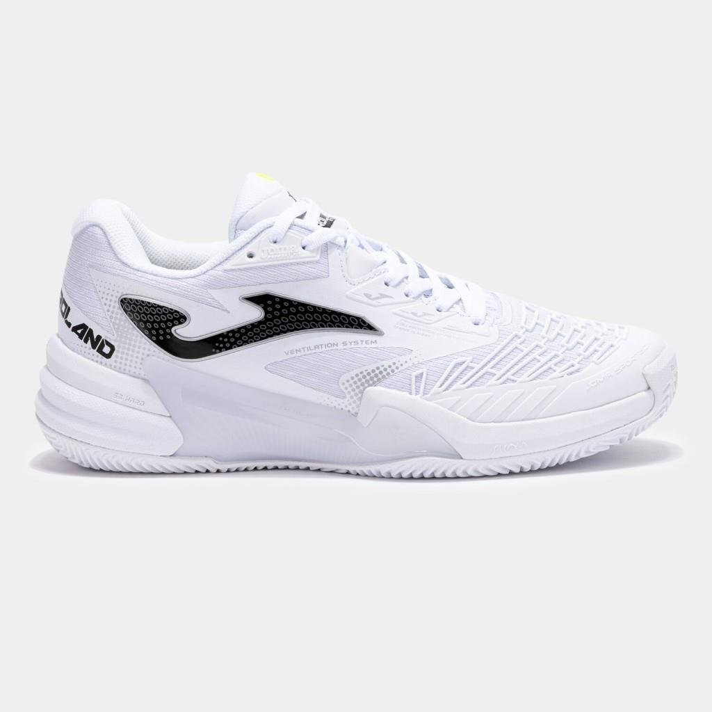 Joma Roland Erkek Beyaz Toprak Kort Tenis Ayakkabısı TROLS2502C