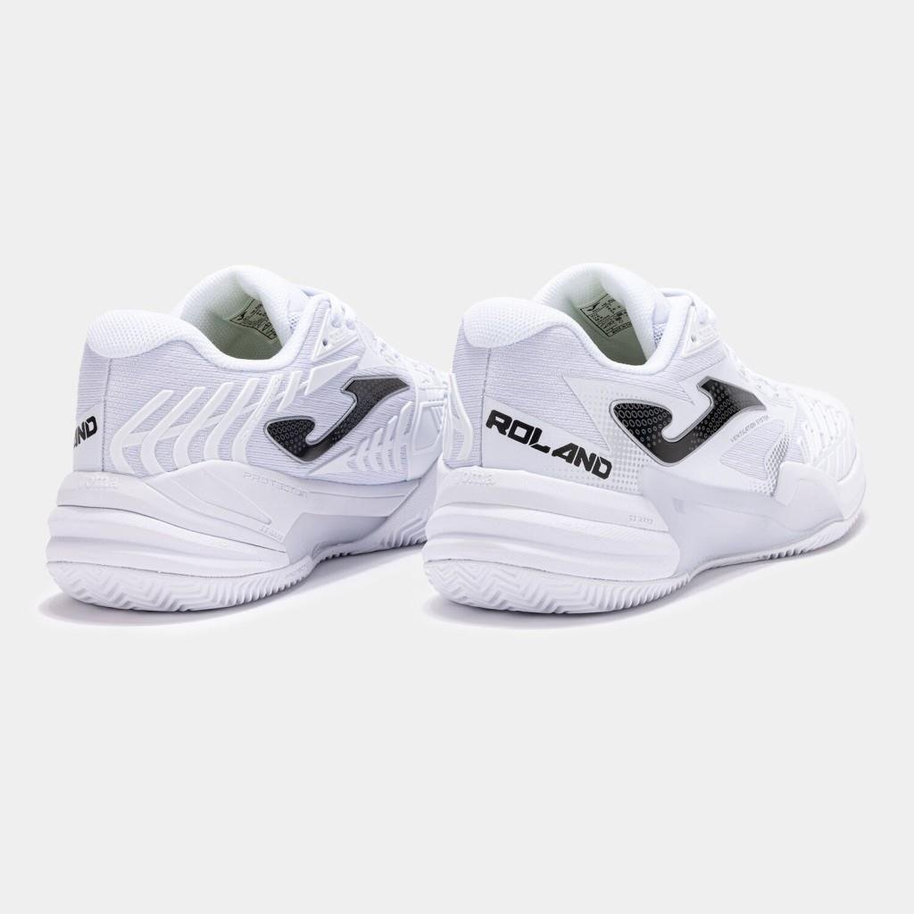 Joma Roland Erkek Beyaz Toprak Kort Tenis Ayakkabısı TROLS2502C