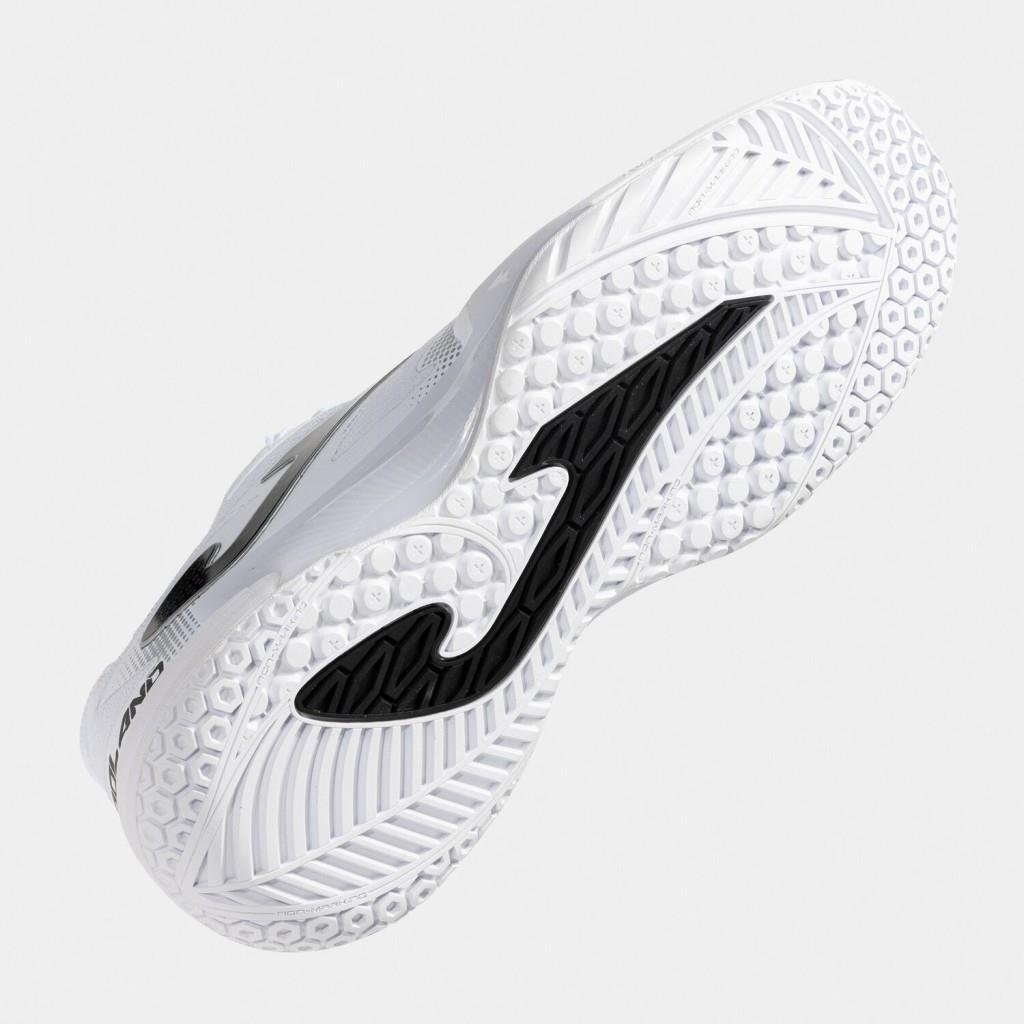 Joma Roland Erkek Beyaz Toprak & Sert Kort Tenis Ayakkabısı TROLS2502AC