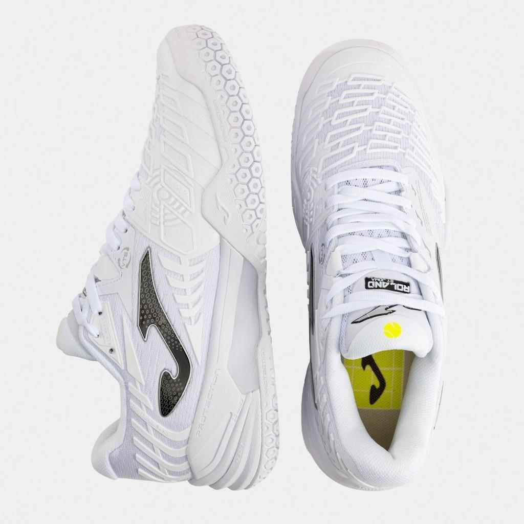 Joma Roland Erkek Beyaz Toprak & Sert Kort Tenis Ayakkabısı TROLS2502AC