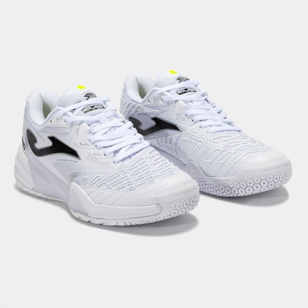 Joma Roland Erkek Beyaz Toprak & Sert Kort Tenis Ayakkabısı TROLS2502AC