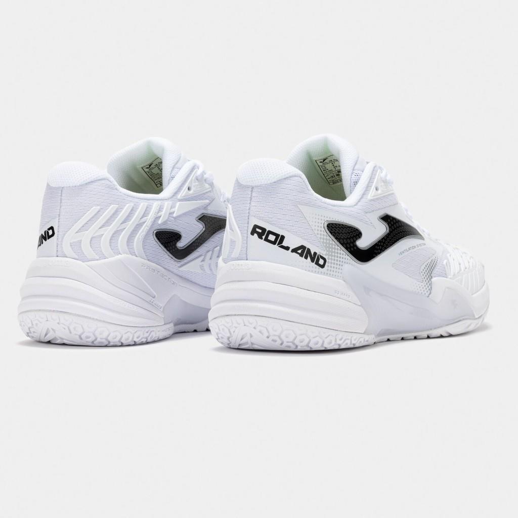 Joma Roland Erkek Beyaz Toprak & Sert Kort Tenis Ayakkabısı TROLS2502AC