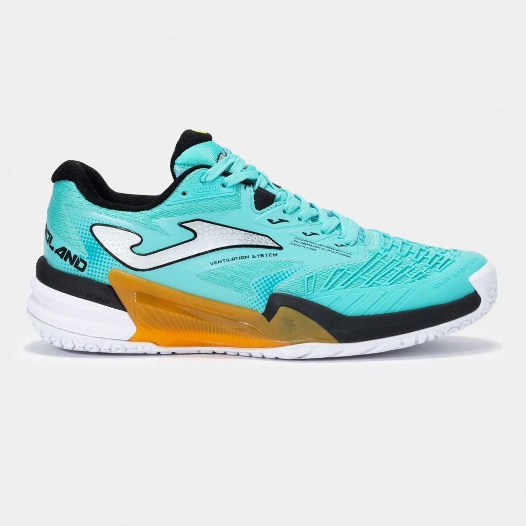 Joma Roland Erkek Turkuaz Toprak & Sert Tenis Ayakkabısı TROLS2527AC