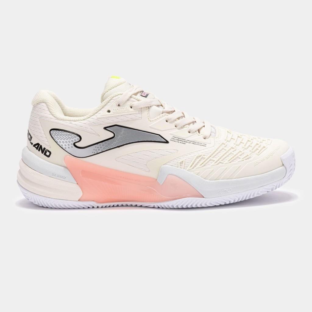 Joma Roland Kadın Bej Toprak Kort Tenis Ayakkabısı TROLLS2525C