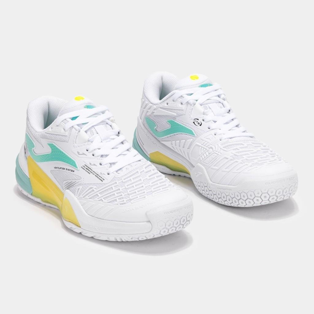 Joma Roland Kadın Beyaz Toprak & Sert Kort Tenis Ayakkabısı TROLLS2532AC