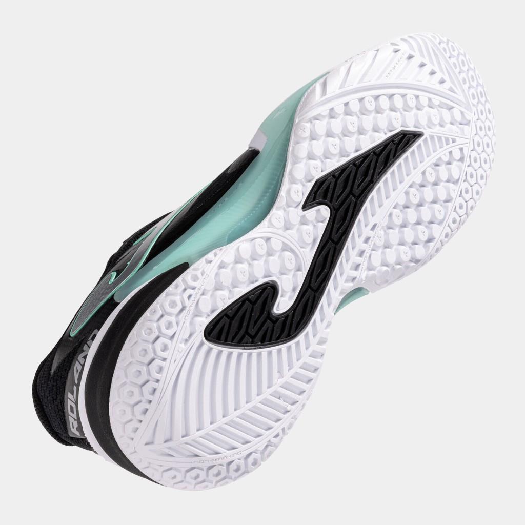 Joma Roland Kadın Siyah Toprak & Sert Kort Tenis Ayakkabısı TROLLS2501AC