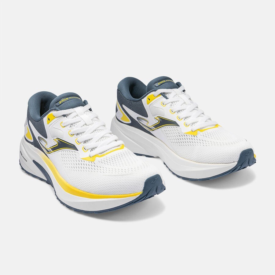 Joma RSPEES2602 Speed Erkek Koşu Ayakkabısı - Beyaz/Sarı