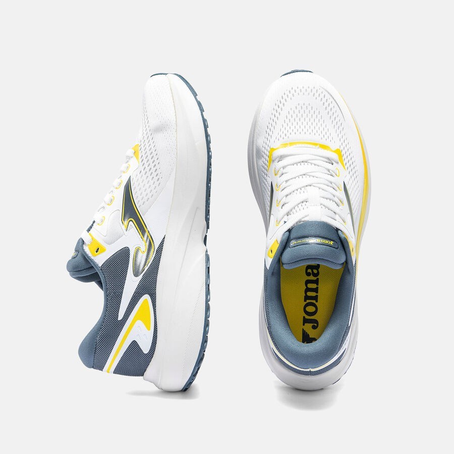 Joma RSPEES2602 Speed Erkek Koşu Ayakkabısı - Beyaz/Sarı