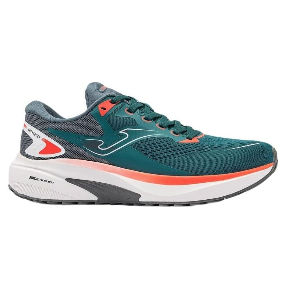 Joma RSPEES2615 Speed Erkek Koşu Ayakkabısı - Koyu Yeşil/Turuncu
