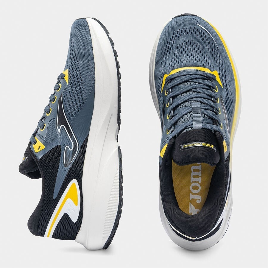 Joma RSPEES2622 Speed Erkek Koşu Ayakkabısı - Koyu Gri/Sarı