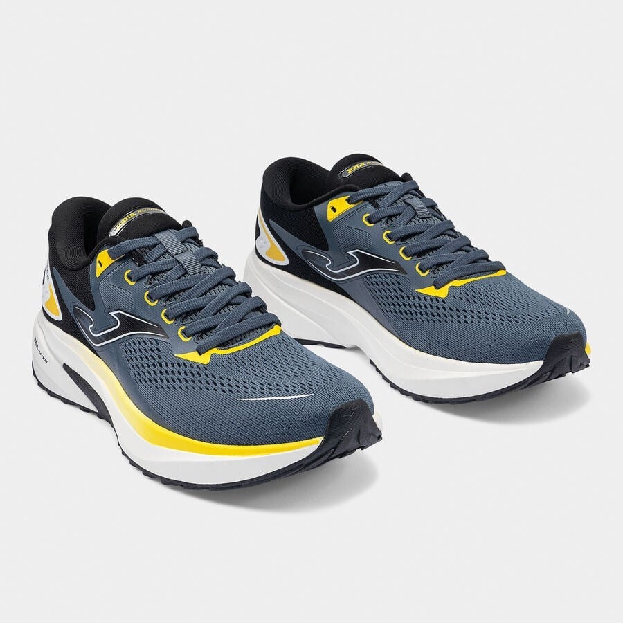 Joma RSPEES2622 Speed Erkek Koşu Ayakkabısı - Koyu Gri/Sarı