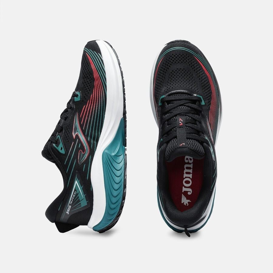 Joma RVICTS2601 Victory Men Erkek Koşu Ayakkabısı - Siyah/Petrol Yeşili