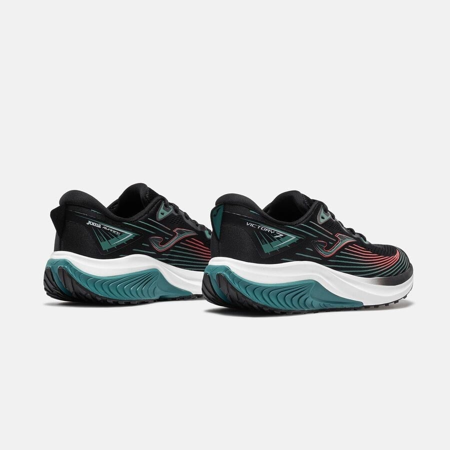 Joma RVICTS2601 Victory Men Erkek Koşu Ayakkabısı - Siyah/Petrol Yeşili