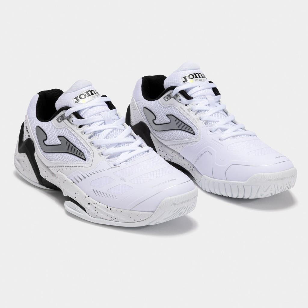 Joma Set Erkek Beyaz Toprak Kort Tenis Ayakkabısı TSETS2502C