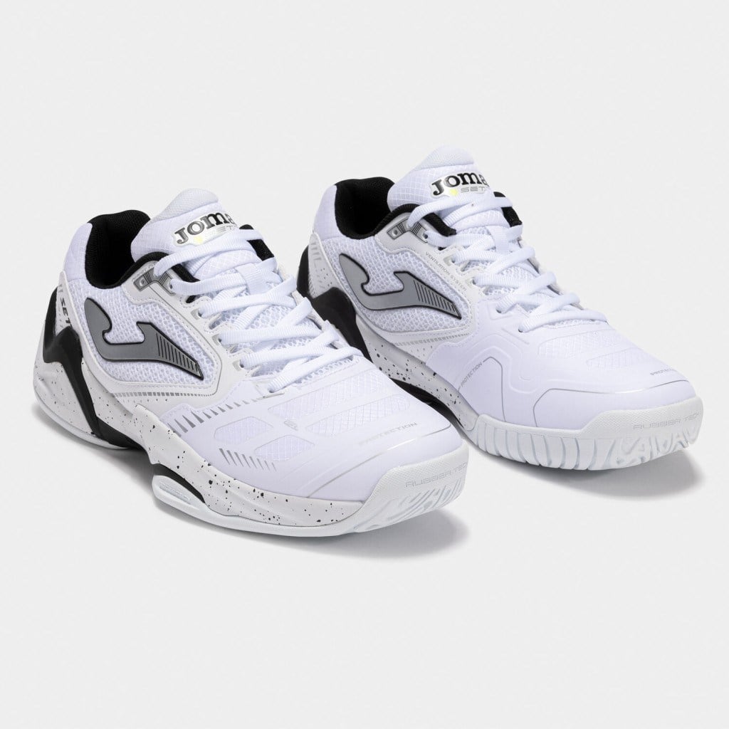 Joma Set Erkek Beyaz Toprak Kort Tenis Ayakkabısı TSETS2502C