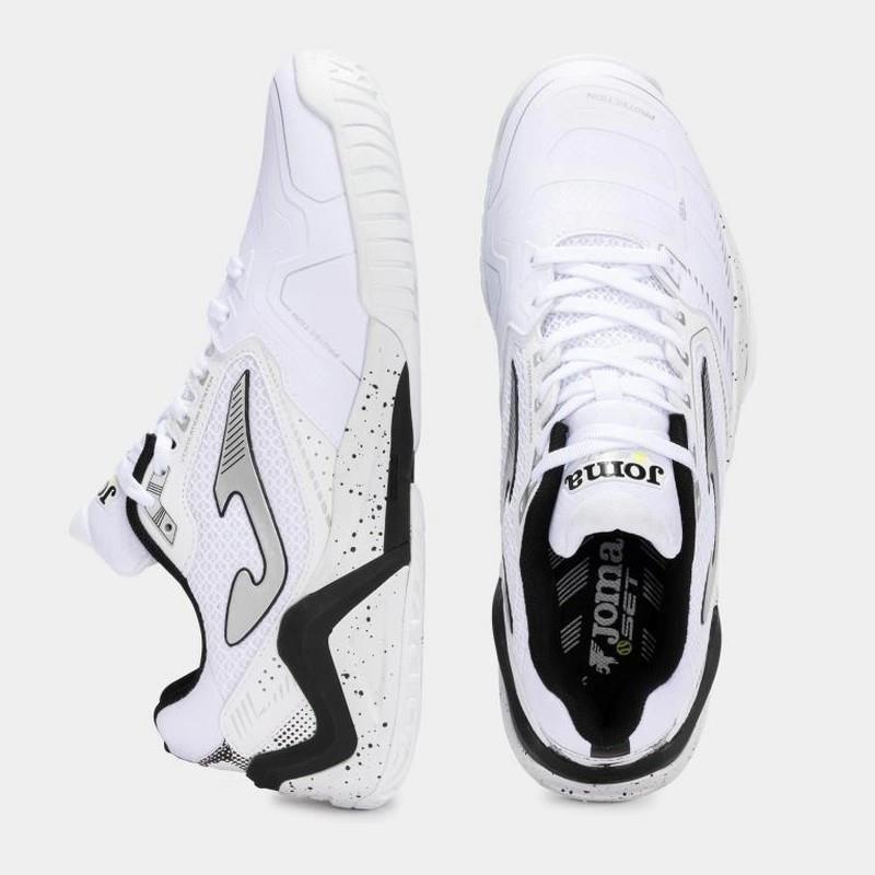 Joma Set Erkek Beyaz Toprak & Sert Kort Tenis Ayakkabısı TSETS2502AC