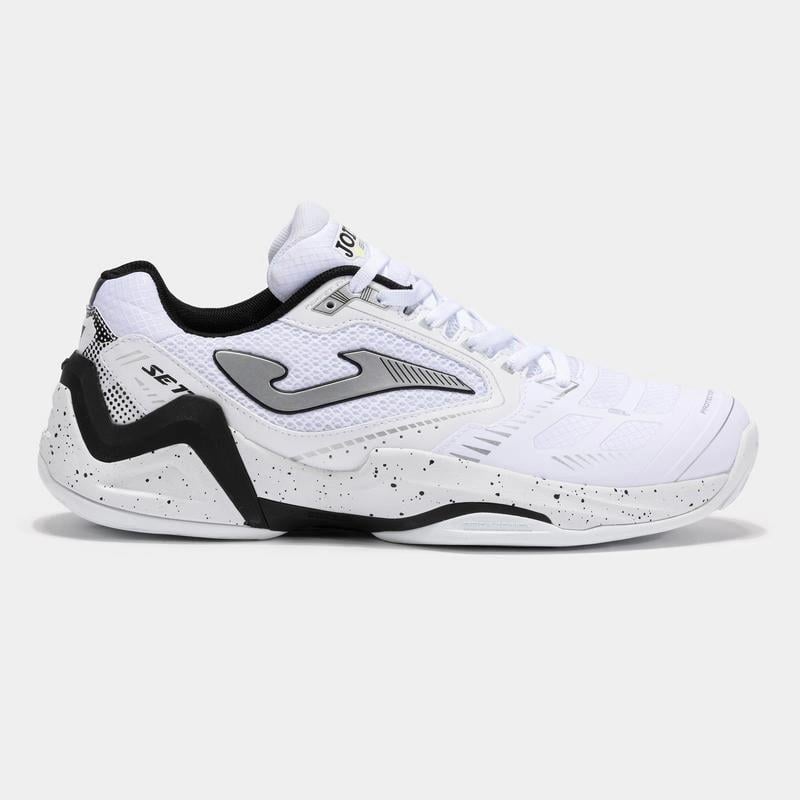 Joma Set Erkek Beyaz Toprak & Sert Kort Tenis Ayakkabısı TSETS2502AC