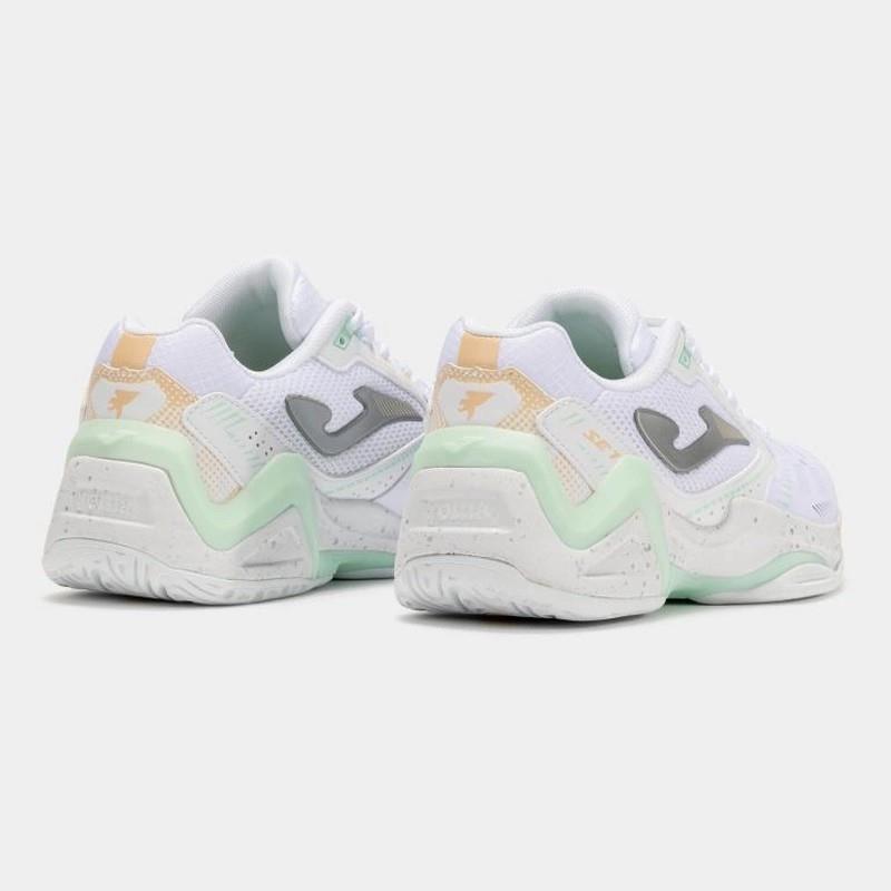 Joma Set Kadın Beyaz Toprak Kort Tenis Ayakkabısı TSELS2502C