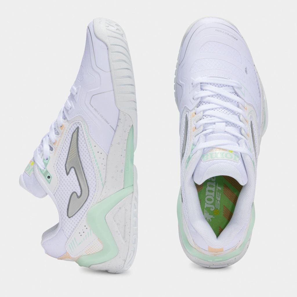 Joma Set Kadın Beyaz Toprak & Sert Kort Tenis Ayakkabısı TSELS2502AC