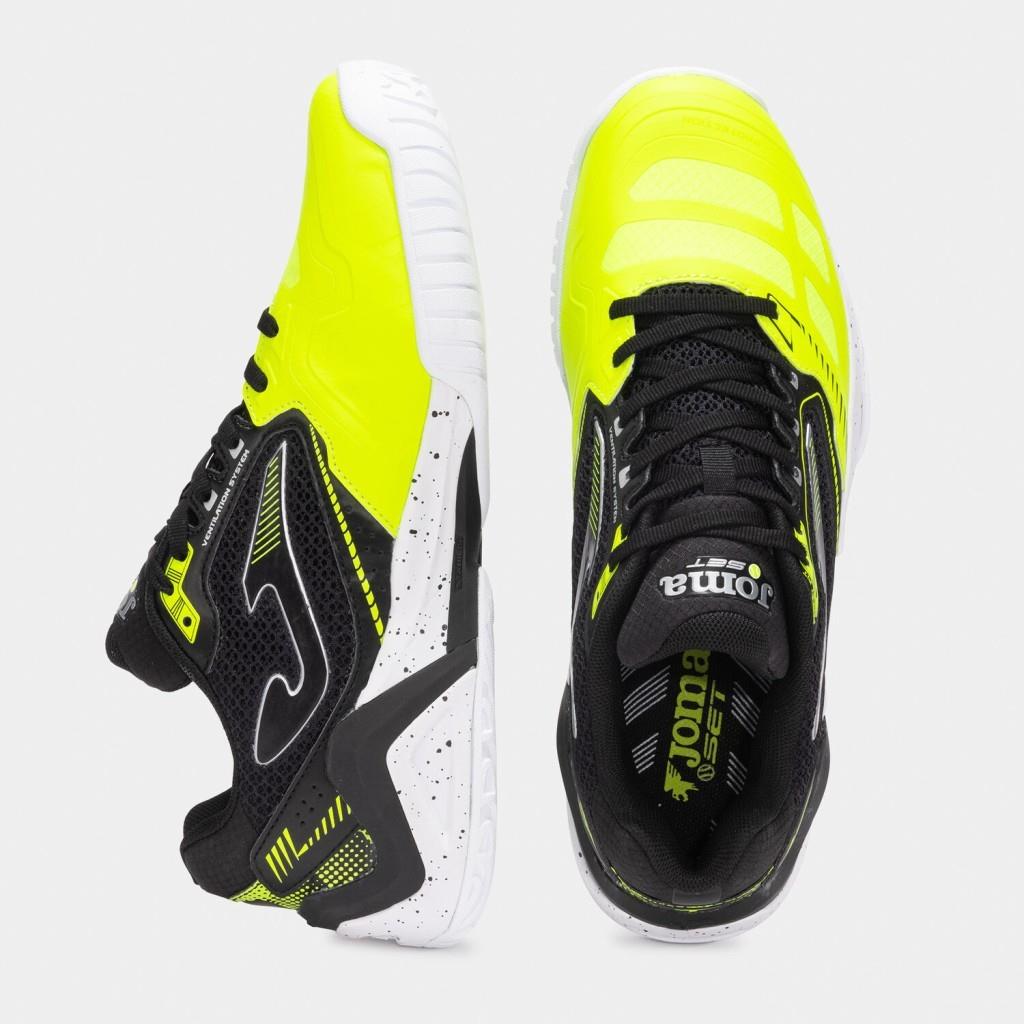 Joma Set Siyah Erkek Toprak & Sert Kort Tenis Ayakkabısı TSETS2531AC