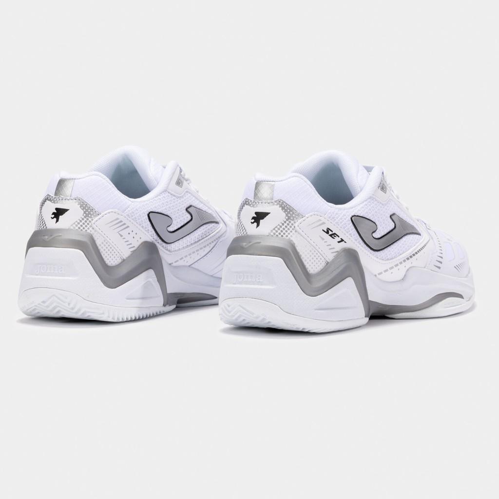 Joma Set TSETW2502AC Erkek Beyaz Sert Kort Tenis Ayakkabı