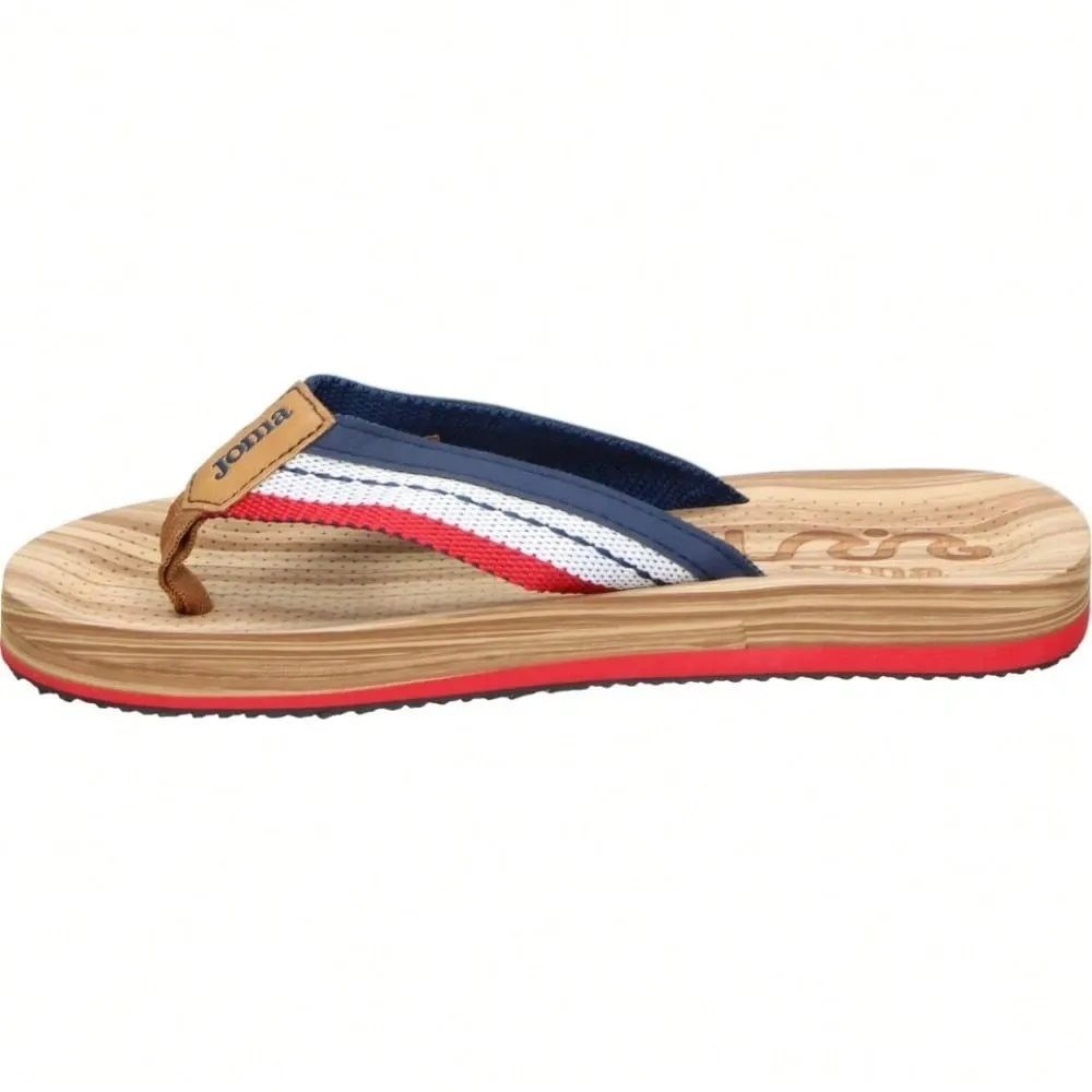 Joma SFLORS2605 S. Flors Erkek Plaj & Havuz Terliği - Lacivert/Kırmızı