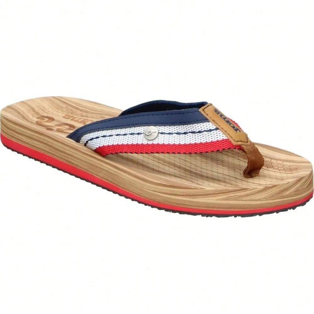 Joma SFLORS2605 S. Flors Erkek Plaj & Havuz Terliği - Lacivert/Kırmızı