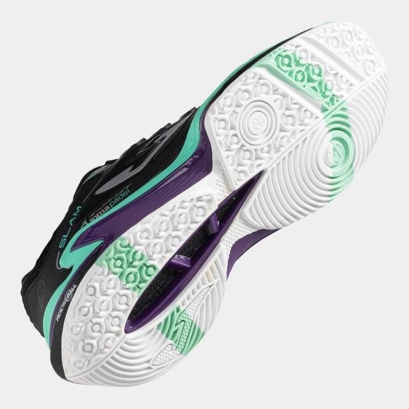 Joma Slam Erkek Siyah Toprak - Sert Kort Tenis & Padel Ayakkabısı TSLAMS2501OM